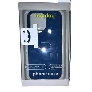 Heyday iPhone 14 Pro Max Antimicrobial Silicone Phone Case Dark Teal Open Box